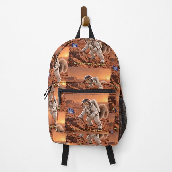 Item preview, Red Squirrel Astronaut on Mars designed and sold by MissTerryWoman.