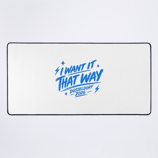 Item preview, I Want It That Way Düsseldorf 2026 - backstreet boys designed and sold by RunicRoselle.