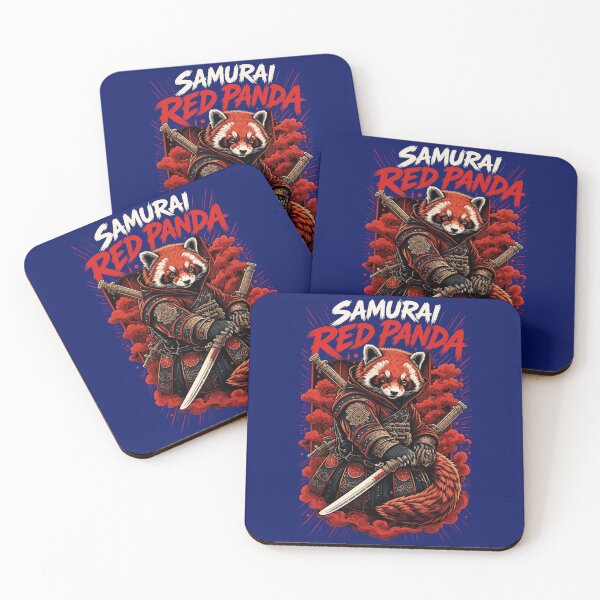 Item preview,  Red Panda Samurai designed and sold by teewingo24.