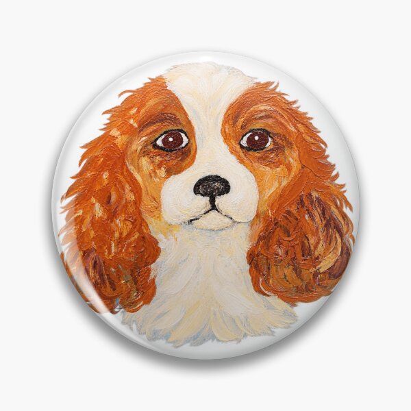 Item preview, King Cavalier Spaniel Original Art Acrylic designed and sold by Chris Zahorcik Art.