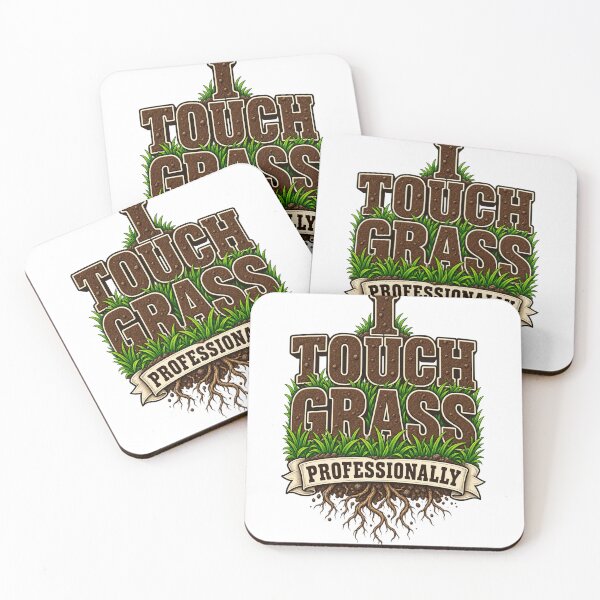 Item preview, I Touch Grass Professionally Funny Hiker Meme Gift designed and sold by ys96.