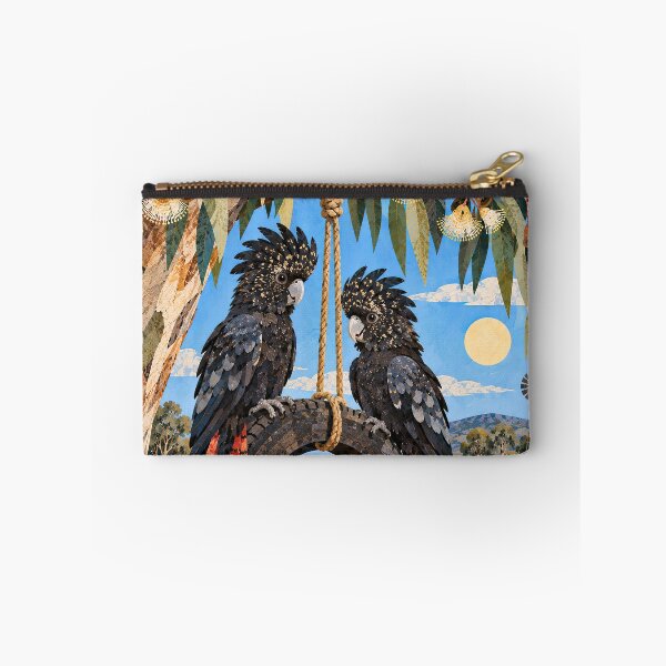 Item preview, Swinging Black Cockatoos designed and sold by LittleDreamsCo.