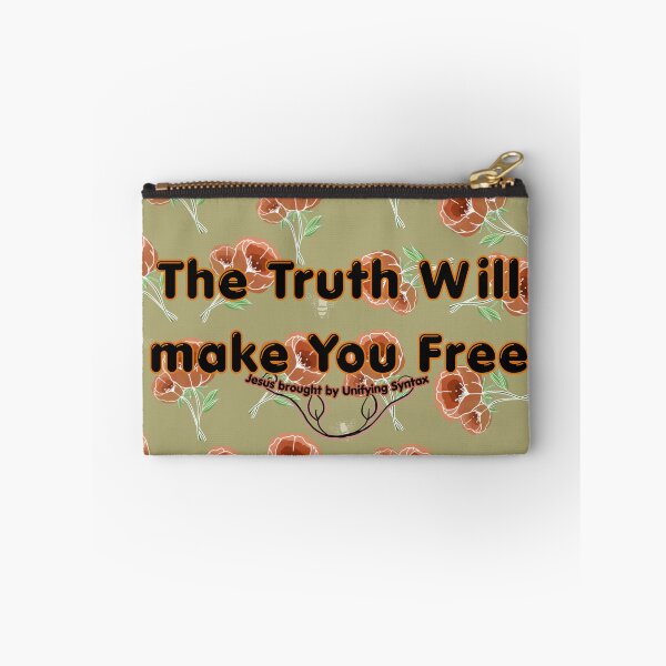 Item preview, The Truth will Make You Free - Inspiring Motivational Minimalism Products designed and sold by UnifyingSyntax.