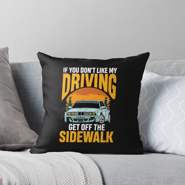 Item preview, Retro Car Driving Get Off Sidewalk Funny Car Lover Gift designed and sold by YarningsandYear.