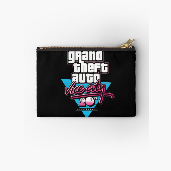 Item preview, GTA Grand Theft Auto Logo Vice City 20th Anniversary 20 Years designed and sold by BubblePopRed.
