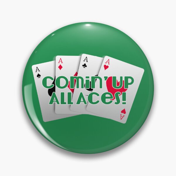 Item preview, Comin’ Up All Aces! (on Green) designed and sold by PawsitiveMum3.