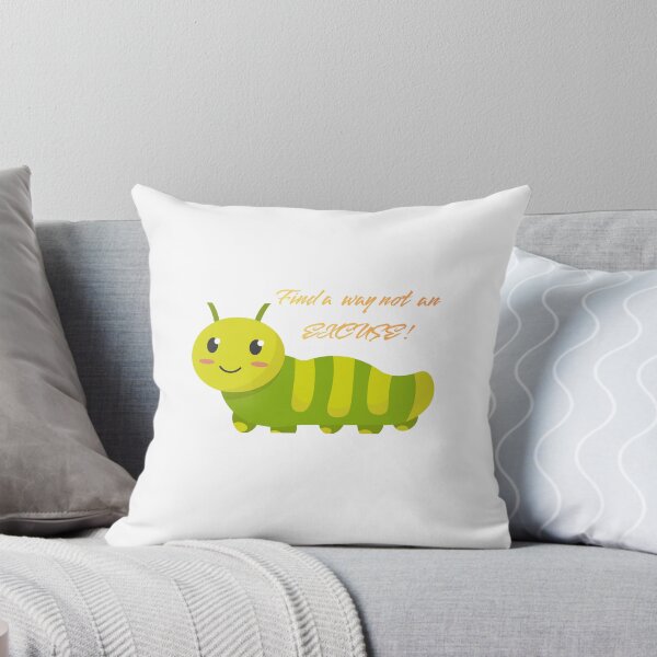 Item preview, Find A Way Not An Excuse - Cute Caterpillar Hustle Culture Quote designed and sold by symas.