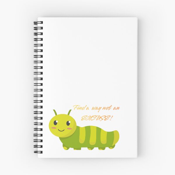 Item preview, Find A Way Not An Excuse - Cute Caterpillar Hustle Culture Quote designed and sold by symas.