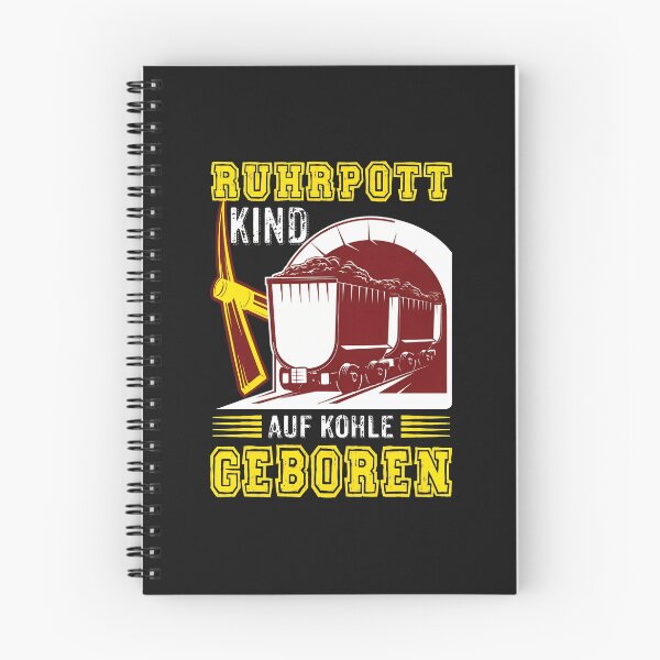Artikelvorschau, Ruhrpott Kind Auf Kohle Geboren German Miner Design entworfen und verkauft von YarningsandYear.