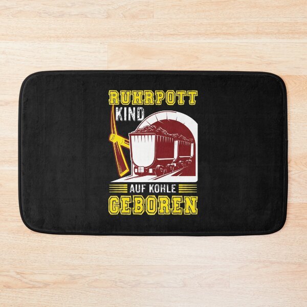 Item preview, Ruhrpott Kind Auf Kohle Geboren German Miner Design designed and sold by YarningsandYear.