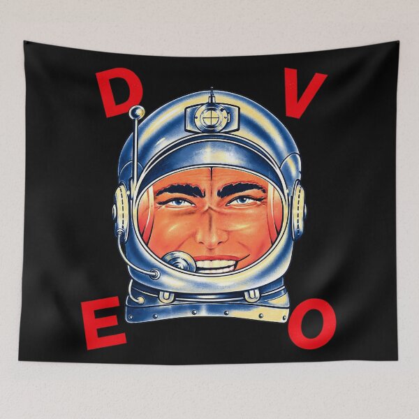 Item preview, Retro Astronaut Helmet Portrait designed and sold by Boiledbrain-SP.