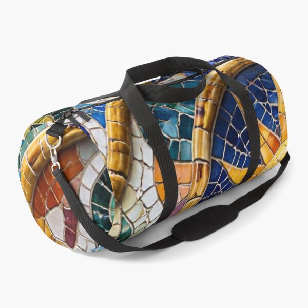 Item preview, Gaudi Park Guell Mosaic Spanish Flowers Trencadís Art designed and sold by GrinGalore.