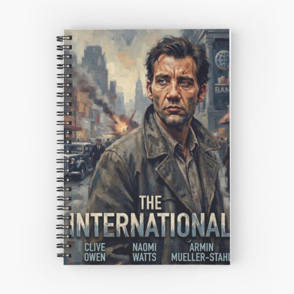 Item preview, The International Action Thriller Fine Art Tribute designed and sold by Art's Diner.