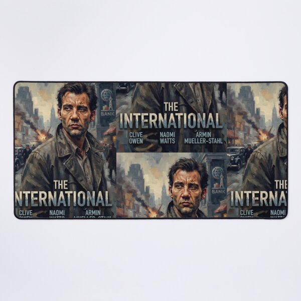 Item preview, The International Action Thriller Fine Art Tribute designed and sold by Art's Diner.