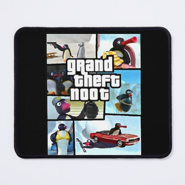 Item preview, Grand Theft Noots Pingus GTA Parody designed and sold by Tawnat-Zl9at.