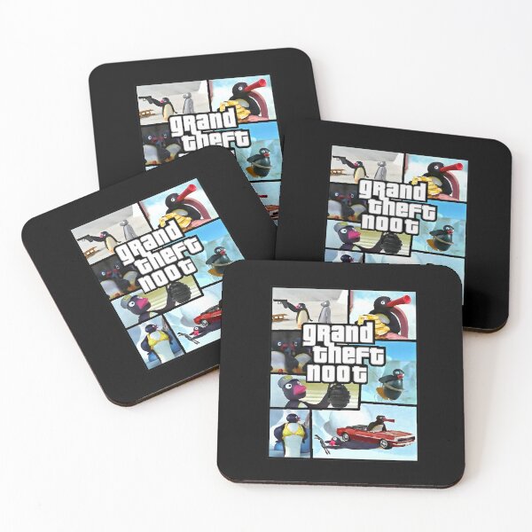 Item preview, Grand Theft Noots Pingus GTA Parody designed and sold by Tawnat-Zl9at.