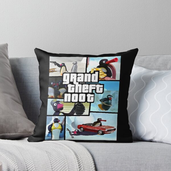 Item preview, Grand Theft Noots Pingus GTA Parody designed and sold by Tawnat-Zl9at.