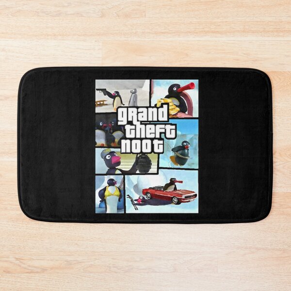Item preview, Grand Theft Noots Pingus GTA Parody designed and sold by Tawnat-Zl9at.