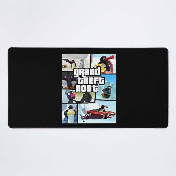 Item preview, Grand Theft Noots Pingus GTA Parody designed and sold by Tawnat-Zl9at.