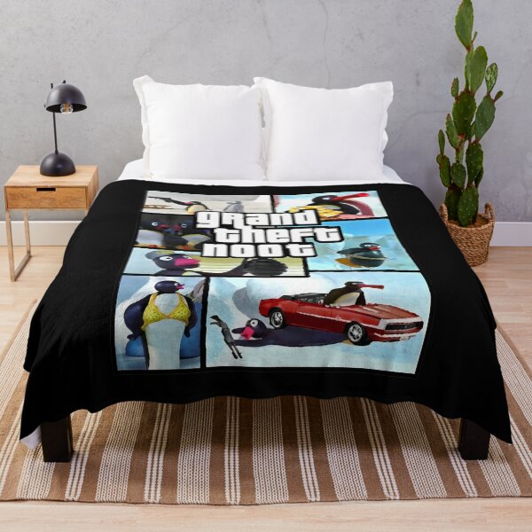 Item preview, Grand Theft Noots Pingus GTA Parody designed and sold by Tawnat-Zl9at.