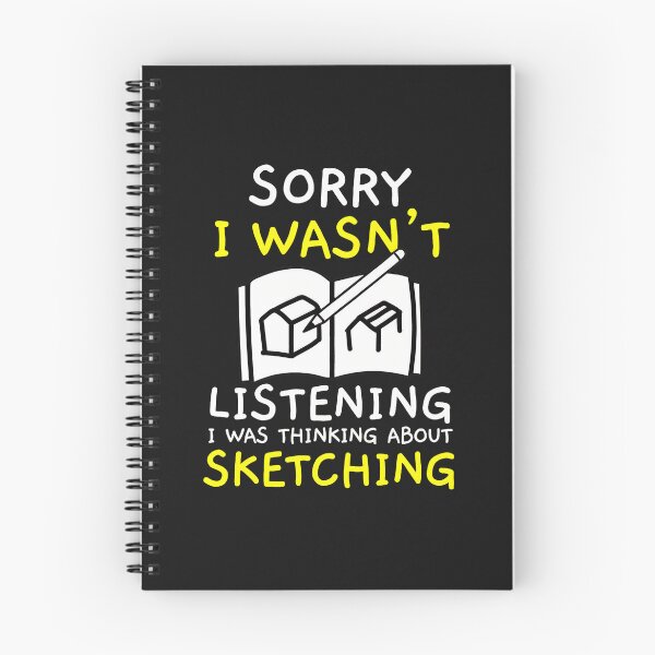 Item preview, Lo siento, no estaba escuchando. Dibujando. designed and sold by YarningsandYear.