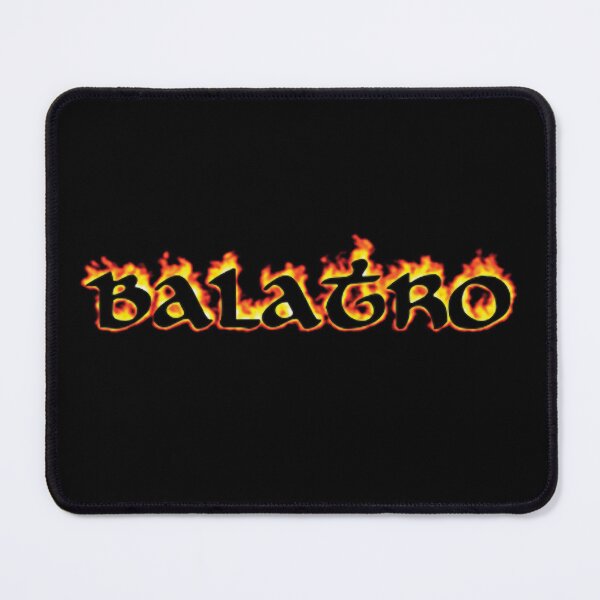 Item preview, Balatro Logo Fire Funny designed and sold by BubblePopRed.