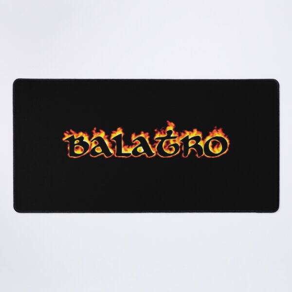 Item preview, Balatro Logo Fire Funny designed and sold by BubblePopRed.