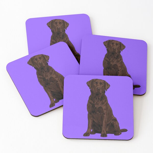 Item preview, Chocolate Lab Graphic Line Art Dog Portrait designed and sold by Terry Bain.