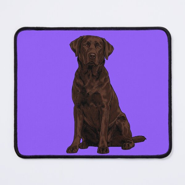 Item preview, Chocolate Lab Graphic Line Art Dog Portrait designed and sold by Terry Bain.