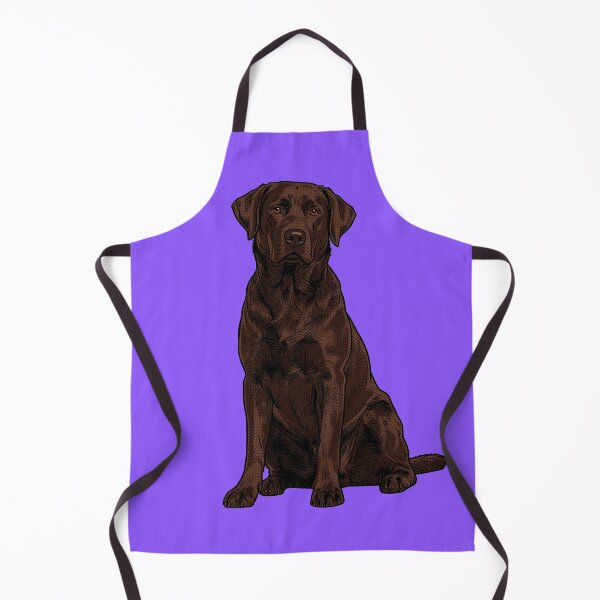 Item preview, Chocolate Lab Graphic Line Art Dog Portrait designed and sold by Terry Bain.