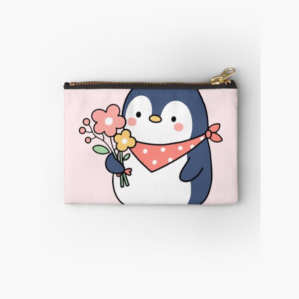 Item preview, Nursery Room Cute Flower Penguin Illustration designed and sold by bosamji.