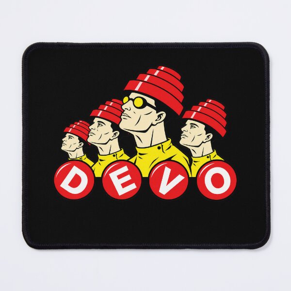 Item preview, Retro Band Formation with DEVO Logo designed and sold by Art-Monnard.