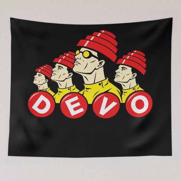 Item preview, Retro Band Formation with DEVO Logo designed and sold by Art-Monnard.