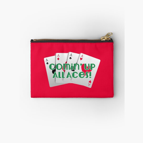 Item preview, Comin’ Up All Aces! (on Red) designed and sold by PawsitiveMum3.