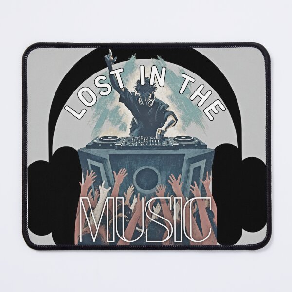 Item preview, Lost in the Music - DJ EDM Festival Rave Artwork designed and sold by Code&PlayCo..