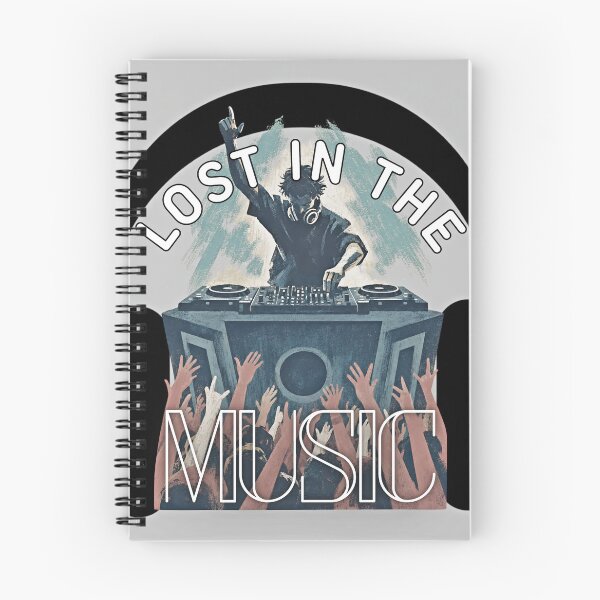 Item preview, Lost in the Music - DJ EDM Festival Rave Artwork designed and sold by Code&PlayCo..