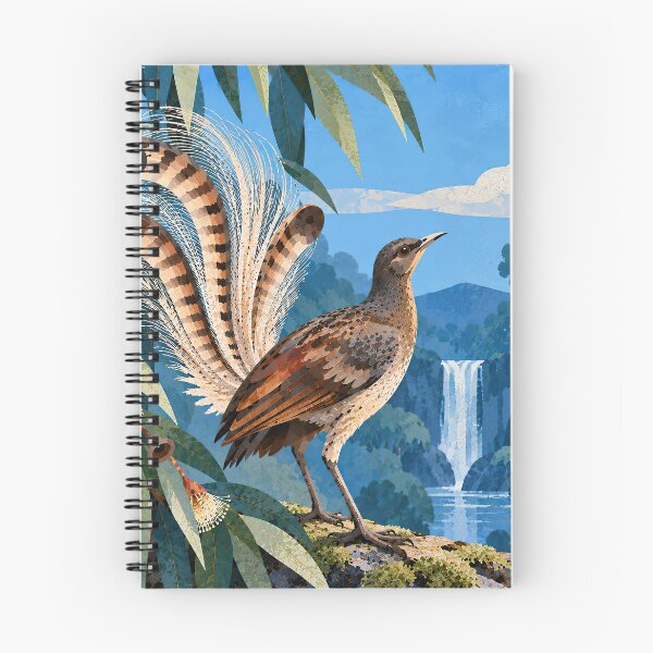 Item preview, Lyrebird Waterfall designed and sold by LittleDreamsCo.