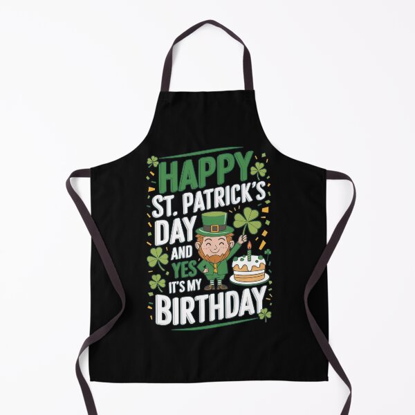 Item preview, Happy St Patrick's Day It's My Birthday designed and sold by Tawnat-Zl9at.