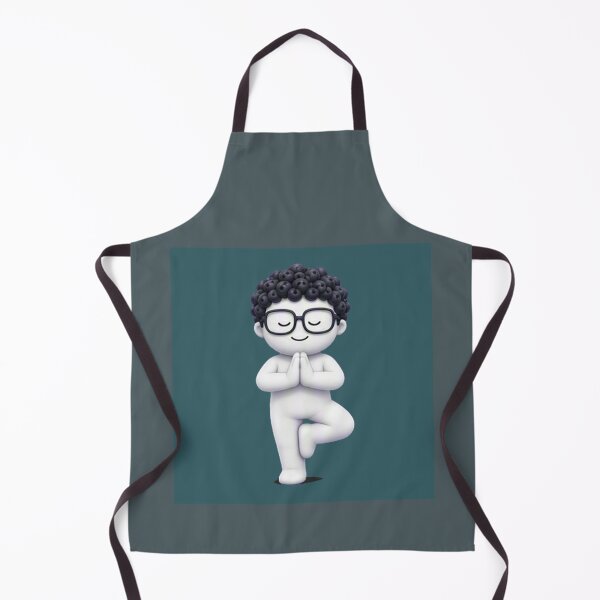 Item preview, Cute 3D boy doing yoga tree pose designed and sold by wonghong.