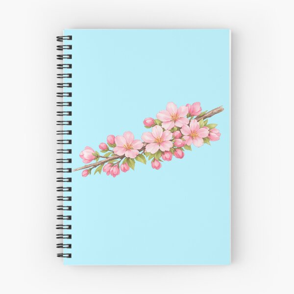 Item preview, Romantic Watercolor Sakura Blossom Branch designed and sold by Dew Drop Designs.