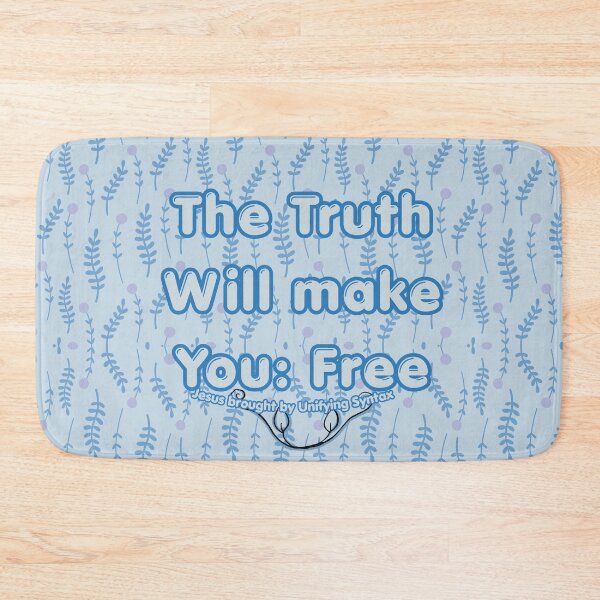 Item preview, The Truth will Make You Free - Inspiring Motivational Minimalism Products designed and sold by UnifyingSyntax.