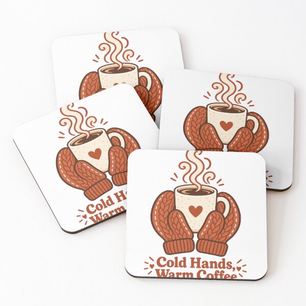 Item preview, Cold Hands Warm Coffee Cozy Winter Mug Design designed and sold by ys96.