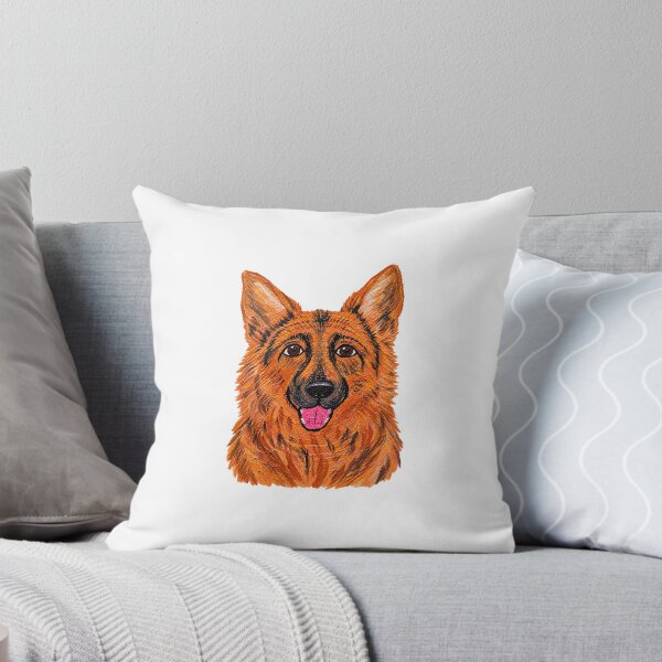Artikelvorschau, Deutscher Schäferhund Originalkunst entworfen und verkauft von Chris Zahorcik Art.