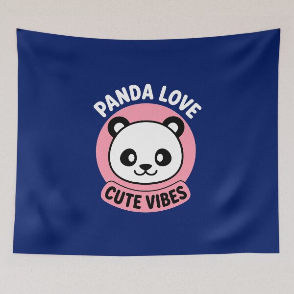 Item preview, Cute Panda Vibes  designed and sold by teewingo24.