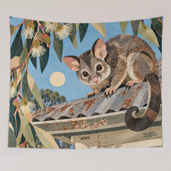 Item preview, Cheeky Possum designed and sold by LittleDreamsCo.
