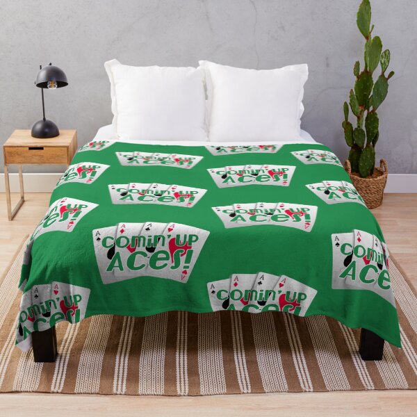 Item preview, Comin’ Up ACES! (on Green) designed and sold by PawsitiveMum3.