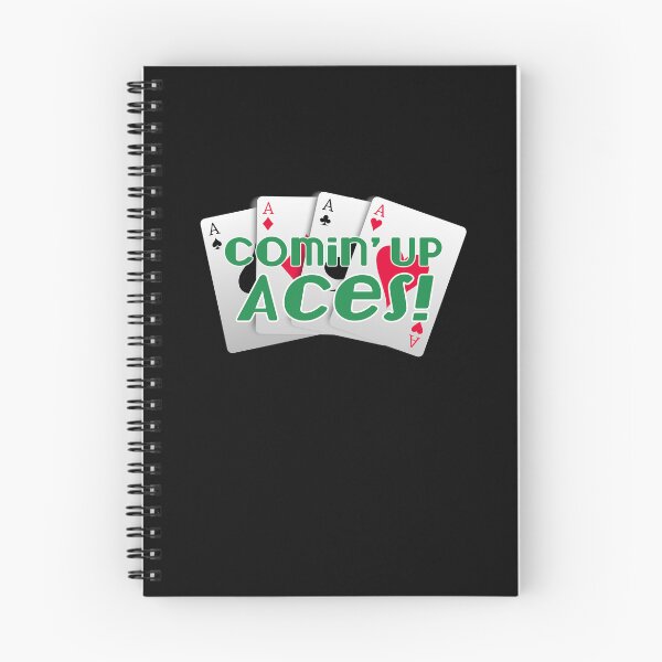 Item preview, Comin’ Up ACES! (on Black) designed and sold by PawsitiveMum3.