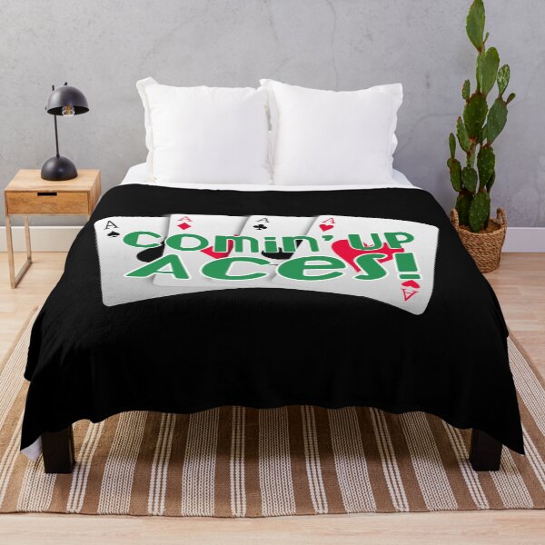 Item preview, Comin’ Up ACES! (on Black) designed and sold by PawsitiveMum3.