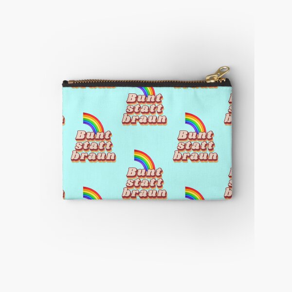 Item preview, Colorful instead of brown, rainbow slogan, tolerance, diversity designed and sold by Mauswohn.