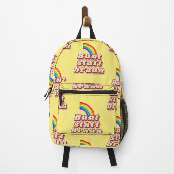 Item preview, Colorful instead of brown, rainbow slogan, tolerance, diversity designed and sold by Mauswohn.